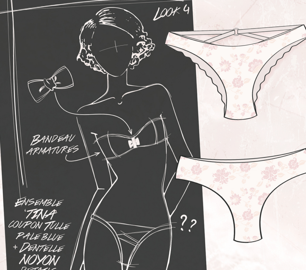 construire une collection lingerie