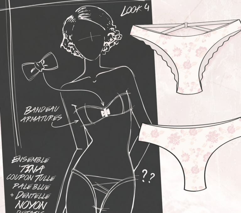 construire une collection lingerie